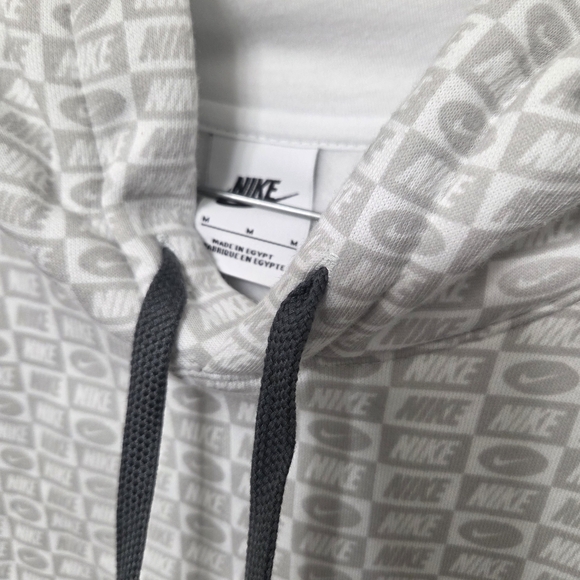 Nike Gray Patterned Men's Hoodie NWOT - Picture 6 of 7